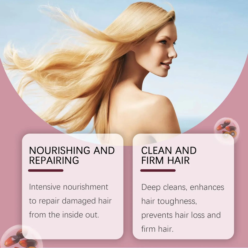 Organic Batana Oils Shampoo Treatment Damaged Split Hair Reduce Hair Loss Deep Cleansing Nourish Hair Care Growth Shampoo 100G