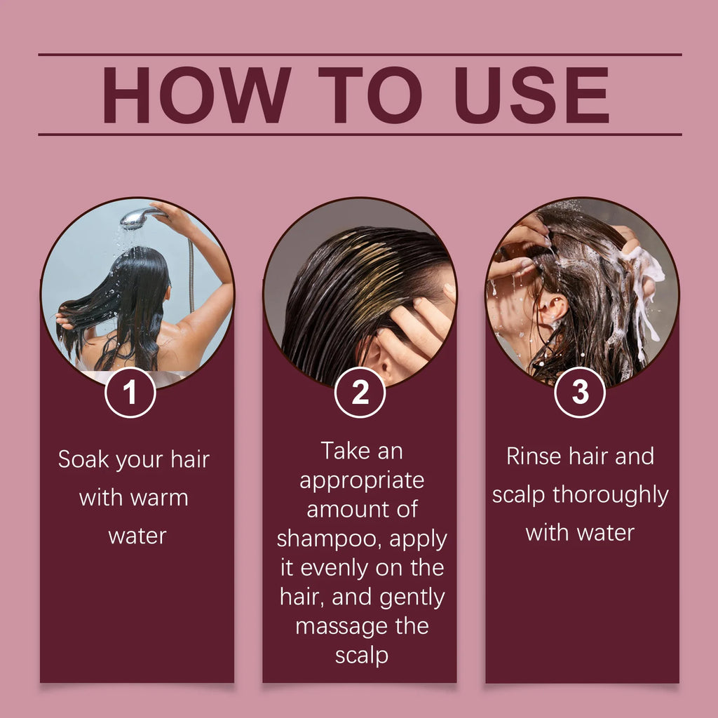 Organic Batana Oils Shampoo Treatment Damaged Split Hair Reduce Hair Loss Deep Cleansing Nourish Hair Care Growth Shampoo 100G